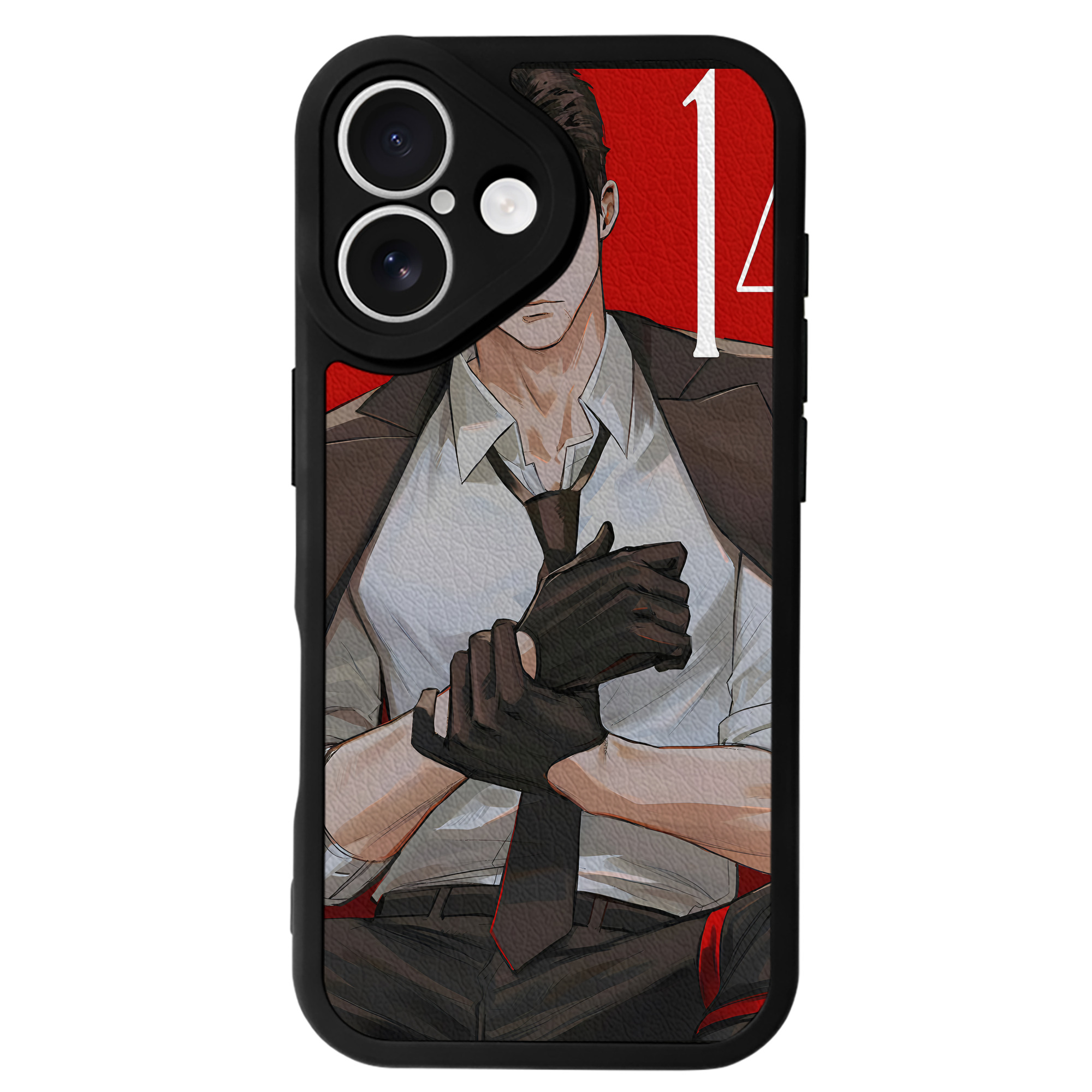 （画像用） SLAM DUNK／スラムダンク 【iPhone 16シリーズ対応】シリコンスマホケース（レザー調） 材質：シリコン